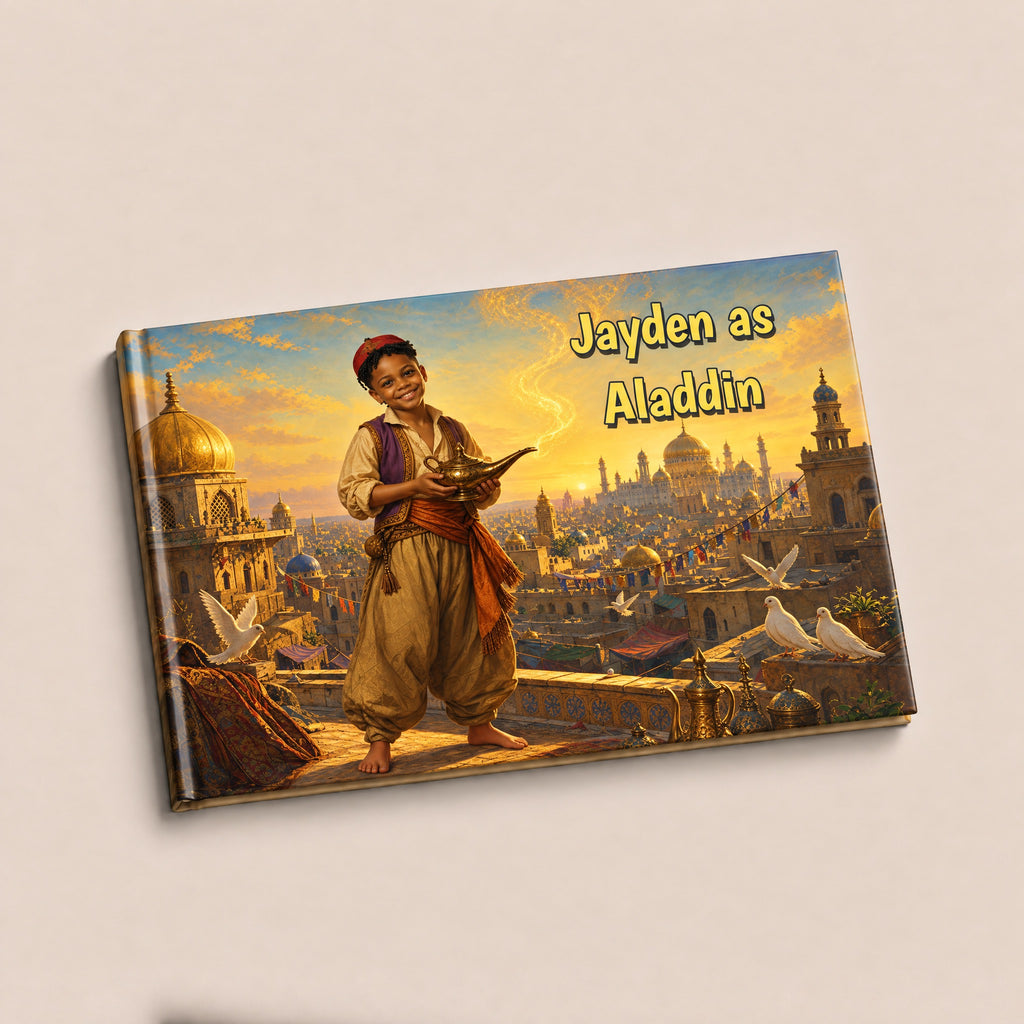 The hardcover from the side